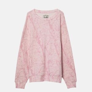 Dairy Boy Bubblegum Camo Crewneck - Pink Puff